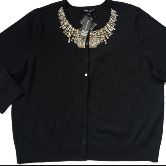 Cable & Gauge Sweaters - 🍒 NWT 1X CABLE & GAUGE CARDIGAN